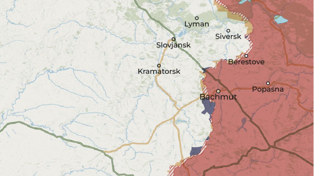 Válka na Ukrajině v mapách: Rusové pomalu, ale vytrvale postupují kupředu